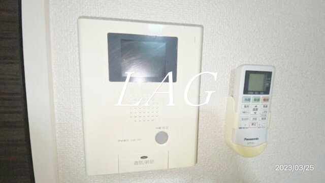 セキュリティ　モニター付インターホンです。