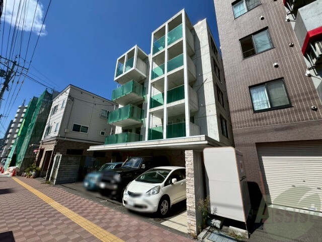 建物外観　札幌市中央区南八条西「グランドサクセス中島公園」