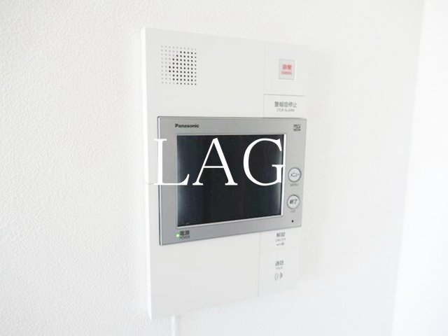 セキュリティ　モニター付きインターフォンです。