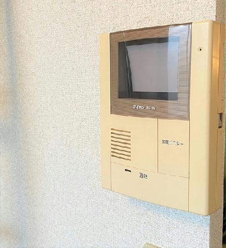 セキュリティ　モニター付きインターホン