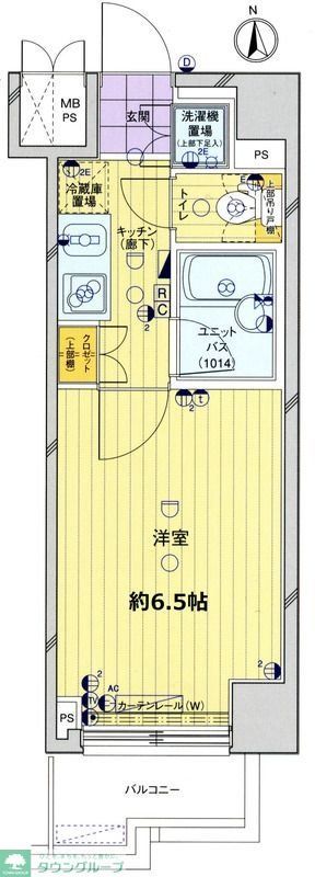 西武新宿線 野方駅 徒歩7分 8階建 築21年の間取り写真