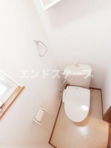 ＪＲ上越線 群馬総社駅 徒歩26分 2階建 築27年のトイレ写真