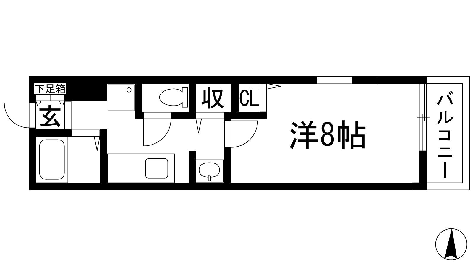 レトア豊島の間取り写真