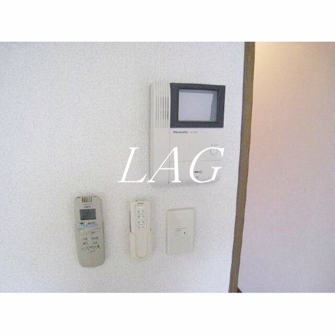 セキュリティ　モニター付きインターフォンです。