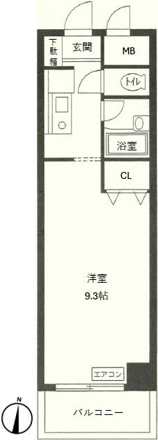 グランソレイユの間取り写真