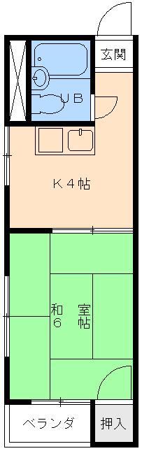 松本ビルの間取り