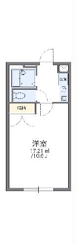 レオパレス田子の浜の間取り