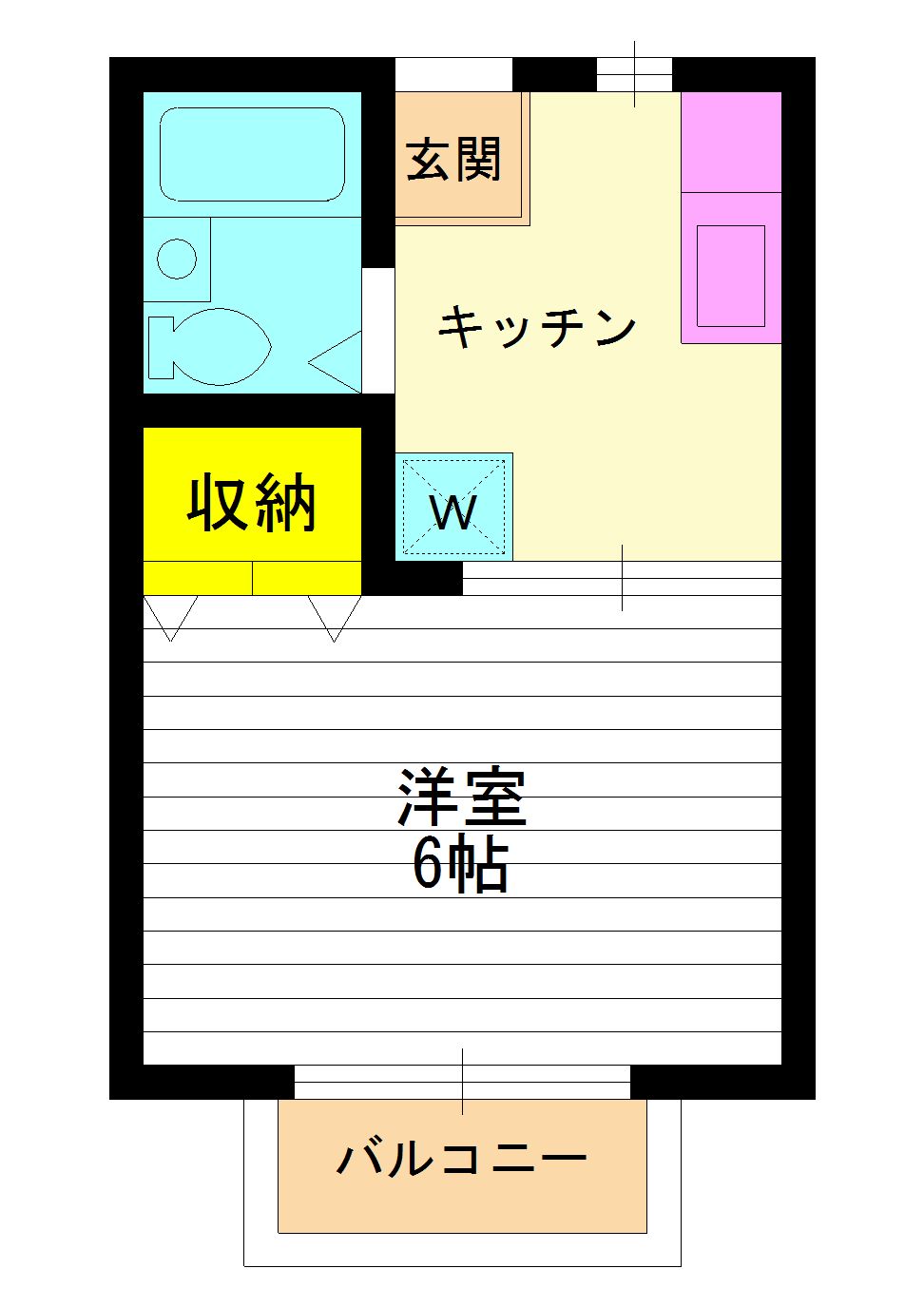 東京都練馬区向山２（アパート）の賃貸物件の間取り