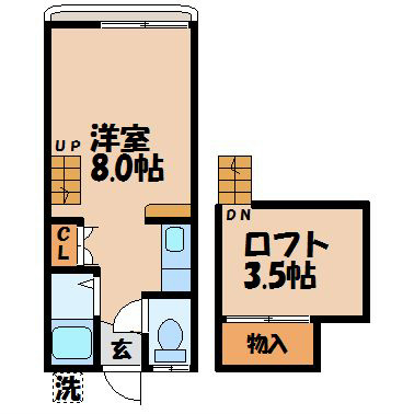 サンモール川平の間取り