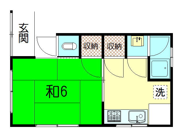 伊勢川ハイツの間取り