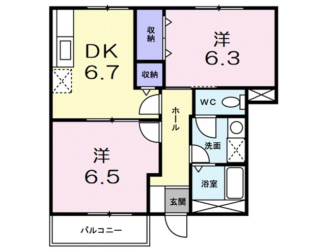 【ノースヴィリッジIIIの間取り】