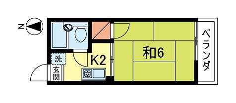 ＭＫハイムの間取り