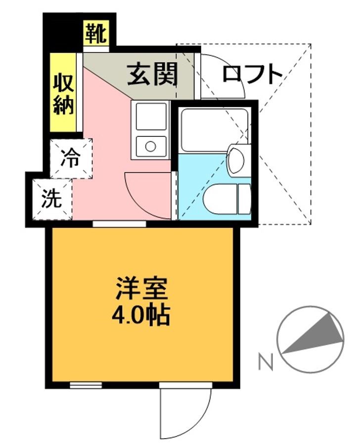 ヒューゲルハイム三軒茶屋の間取り