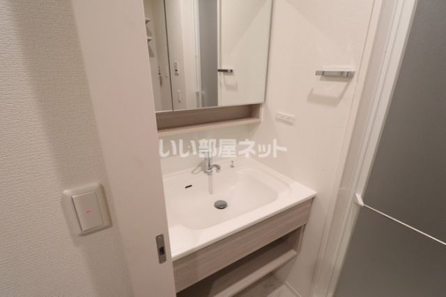 【D-ROOM上之園の洗面設備】