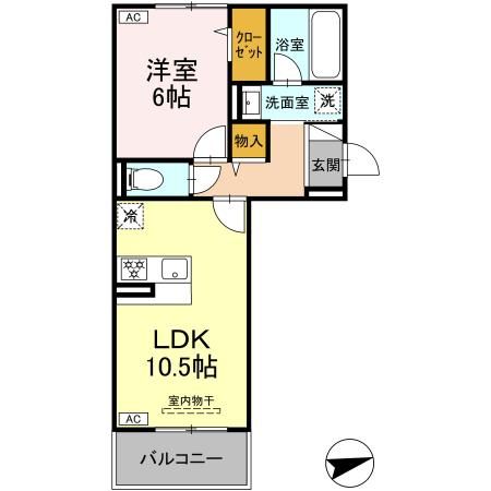 D-ROOM上之園の間取り