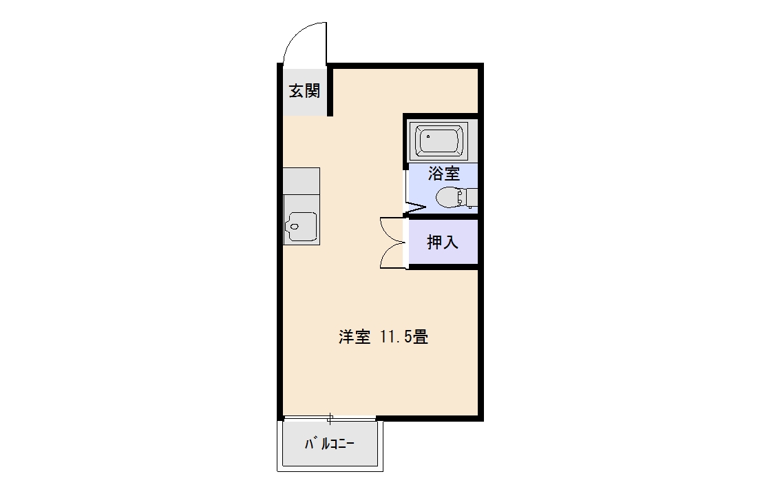 サザンブライトIIの間取り