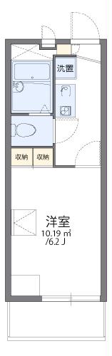 レオパレスエアフォルクの間取り