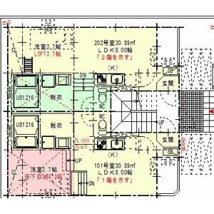 アレイア本陣の間取り