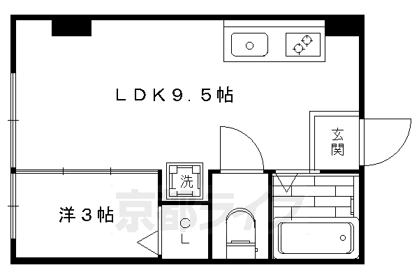 花園ビルの間取り