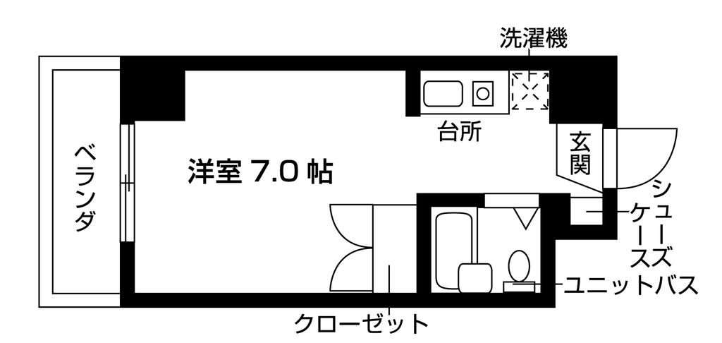 ヴェルジェの間取り