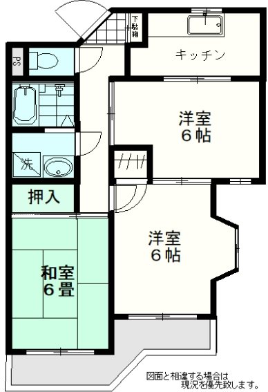 カンフォートの間取り