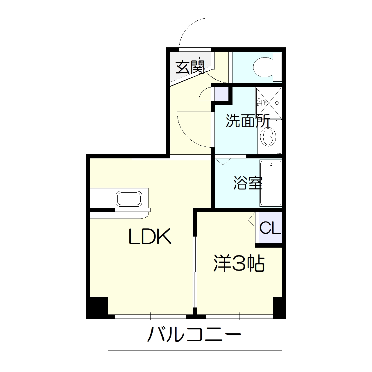 ピネータ天保山の間取り