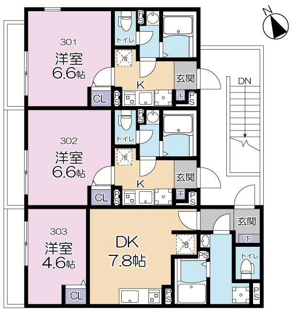 SOLASIA residence 大山の間取り