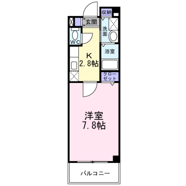 【カーサステラの間取り】