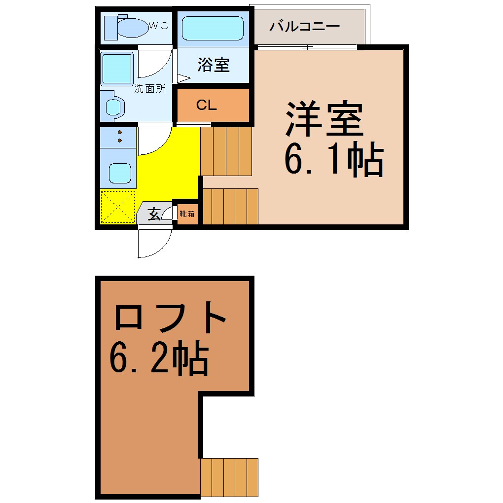 【ヴィーナスヒル金山の間取り】