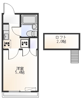 ペンシオーネＳＥの間取り