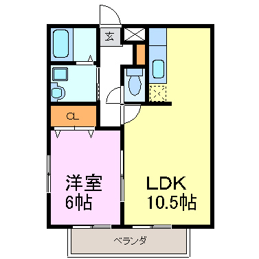 【ミラコスタIの間取り】