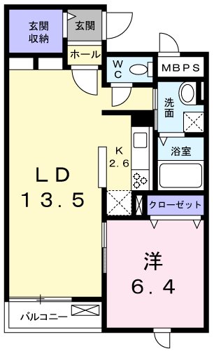 【青梅市千ヶ瀬町のマンションの間取り】