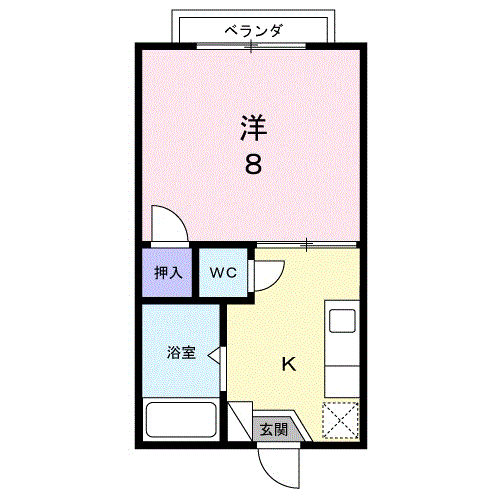 ロンドンストリートIIの間取り