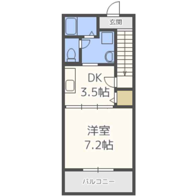 ＦｕｎＦｕｎ宗像の間取り