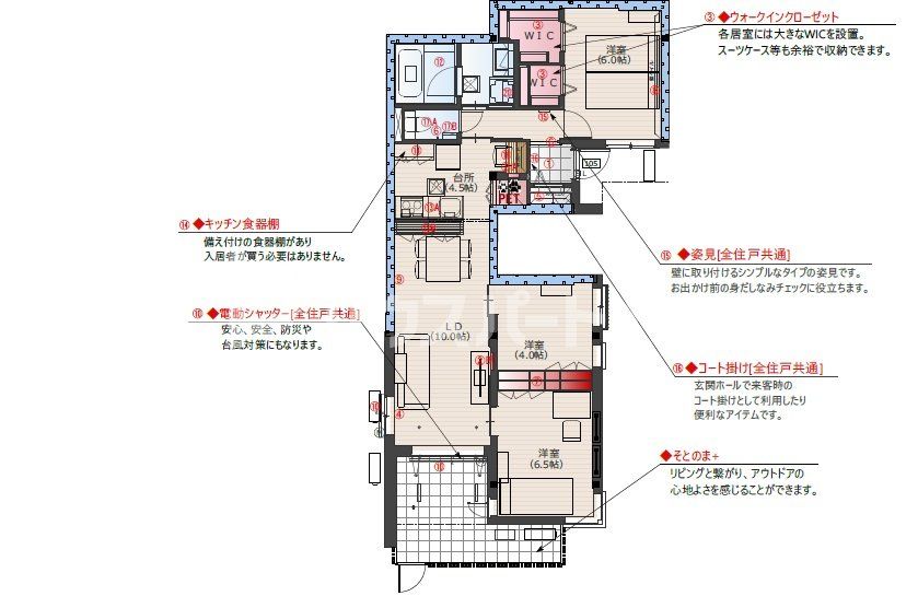 ForestGrande Iの間取り