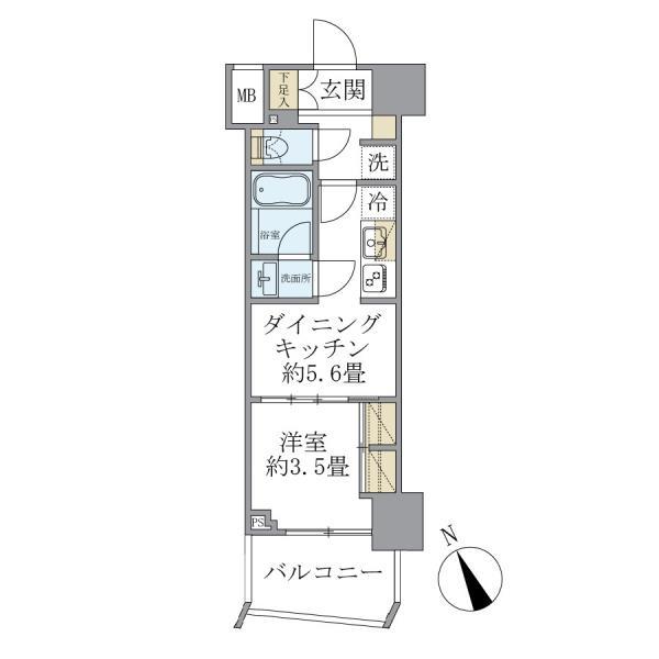 Ｓｏｌｅａｄｏ早稲田の間取り