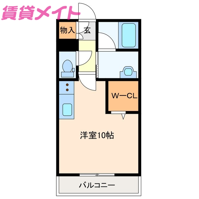 グランジュッテ桑名駅前の間取り