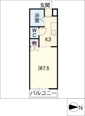 カサブランカの間取り