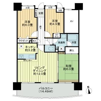 ナイスアーバン元今泉の間取り