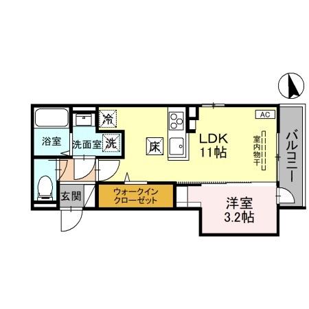 Ｄーｒｅｓｉｄｅｎｃｅ新庄　IIの間取り