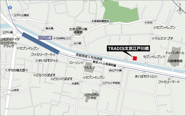 【TRADIS文京江戸川橋の眺望】