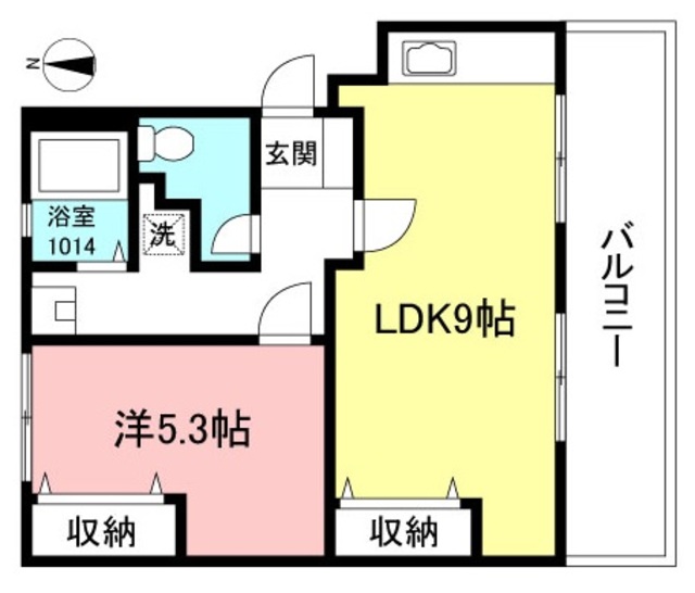 アポロサンガーデンの間取り