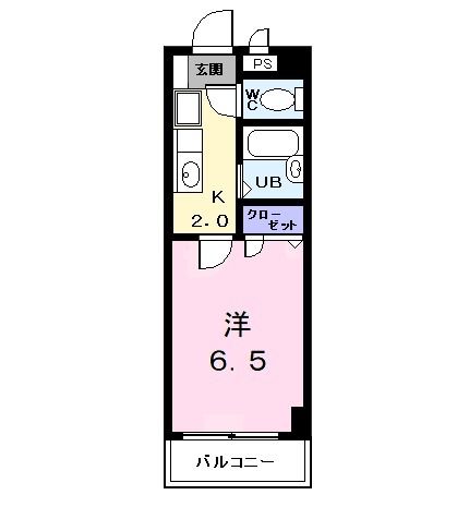 プラティークあらこの間取り