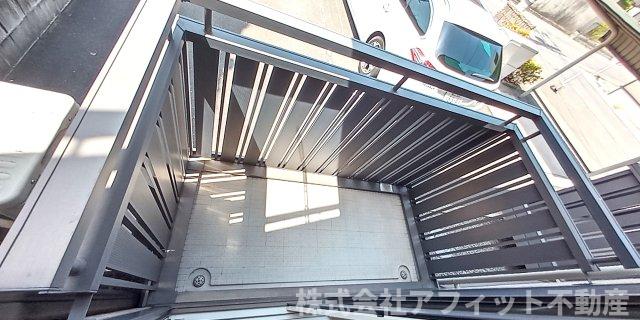 バルコニー　南西向き