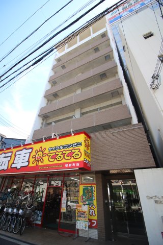 建物外観　ウォブレマーニー昭和町　鉄筋コンクリート造　8階建