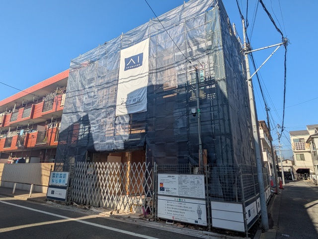 建物外観　外観（建築中　２０２５．１１．３０）