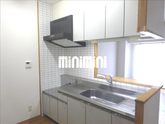 キッチン　上部収納もたっぷりなキッチン