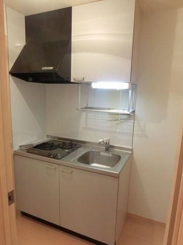 キッチン　コンロ2口システムキッチン