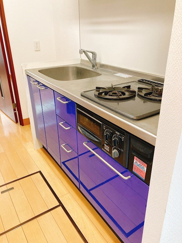 キッチン　☆グリル付2口ガスコンロ☆