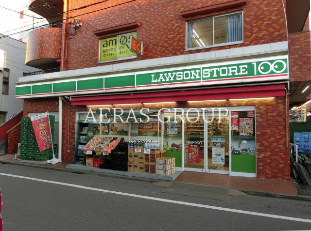 コンビニ　ローソンストア100南六郷店（コンビニ）まで104m